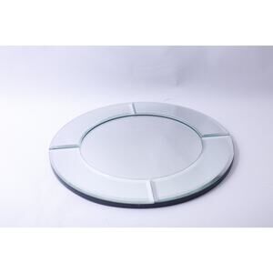 Mirror Charger Plate, 12 inches, Art Deco, Centerpiece, Dining Decor, Table